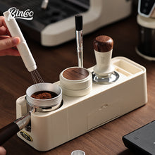 BINCOO Espresso Machine Powder Press Base Stretchy Powder Press Hammer Triple Paddle Powder Fabricator 3-Piece Set 51MM/58MM