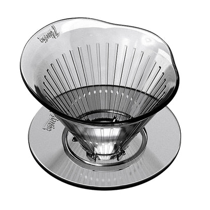 Bincoo V01/V02 Filter Cup Hand Brewed Coffee Filter Cup V60 Drip Filter Flower Shaped Coffee Dripper Tritan