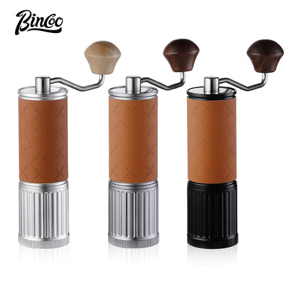 BINCOO Manual Bean Grinder Small Coffee Bean Grinder with Sieve Hand Brewing Professional Grinding Coffee Machine