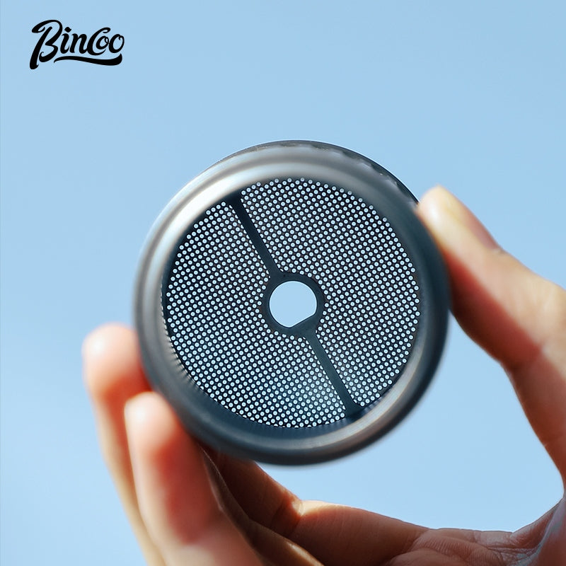 BINCOO Manual Bean Grinder Small Coffee Bean Grinder with Sieve Hand Brewing Professional Grinding Coffee Machine