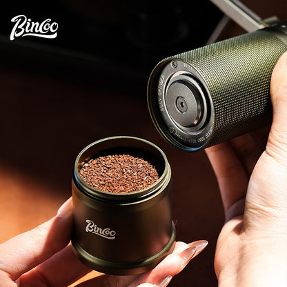 BINCOO M01 CNC420 Six-star Manual Grinder Coffee Bean Grinder Small Home Coffee Maker For Home Office Outdoor Traveling