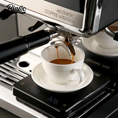 BINCOO Espresso Mug Ceramic Hand Brewed Cup & Saucer Latte Creamer for Household and Office 125ML