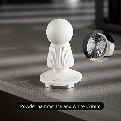 BINCOO Creative Coffee Tamper Stretch Powder Press Hammer Espresso Handle Balance Powder Press Coffee Utensils 58MM