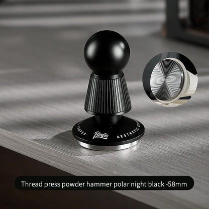 BINCOO Creative Coffee Tamper Stretch Powder Press Hammer Espresso Handle Balance Powder Press Coffee Utensils 58MM