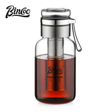 BINCOO Coffee Cold Brew Mug Glass Iced Drip Coffee Mug Cold Brew Filter Extraction Coffee Maker 500ML/750ML/800ML
