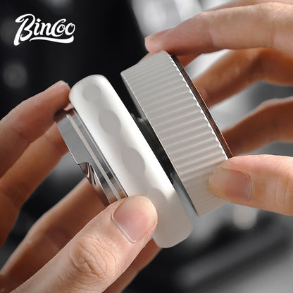 BINCOO Three Pulp Coffee Cloth Powder Dispenser Adjustable Height Espresso Coffee Dispenser Coffee Utensils 51MM/58MM