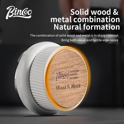 BINCOO Three Pulp Coffee Cloth Powder Dispenser Adjustable Height Espresso Coffee Dispenser Coffee Utensils 51MM/58MM
