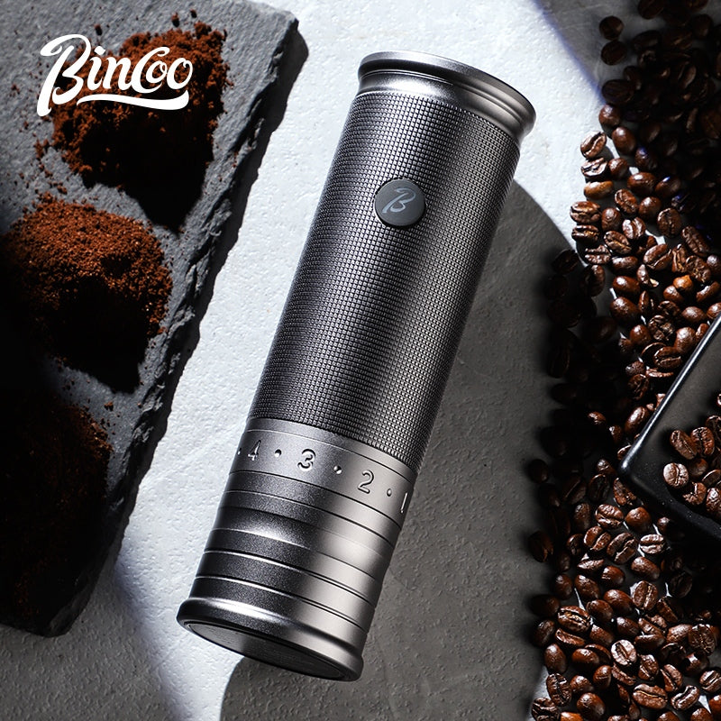 BINCOO DM03 Coffee Grinder Portable Coffee Bean Electric Grinder Small Household Outside Adjustment Espresso Grinder