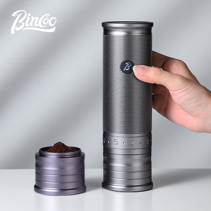 BINCOO DM03 Coffee Grinder Portable Coffee Bean Electric Grinder Small Household Outside Adjustment Espresso Grinder