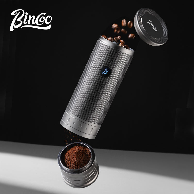 BINCOO DM03 Coffee Grinder Portable Coffee Bean Electric Grinder Small Household Outside Adjustment Espresso Grinder