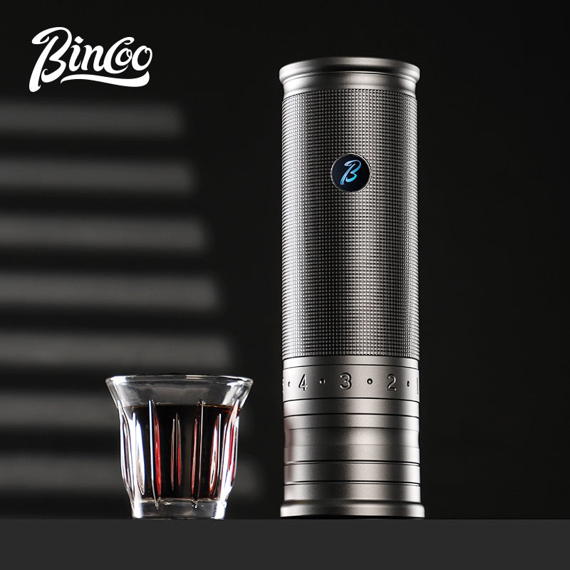 BINCOO DM03 Coffee Grinder Portable Coffee Bean Electric Grinder Small Household Outside Adjustment Espresso Grinder