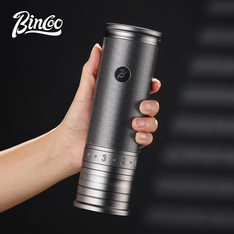 BINCOO DM03 Coffee Grinder Portable Coffee Bean Electric Grinder Small Household Outside Adjustment Espresso Grinder