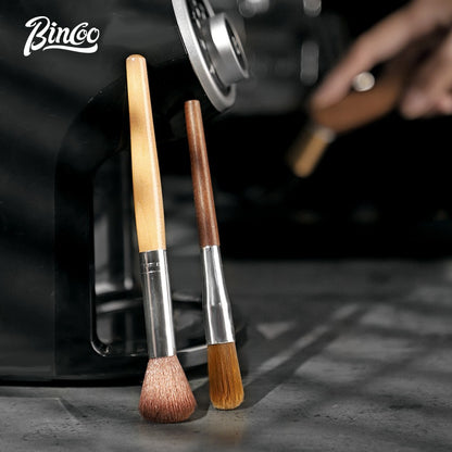 BINCOO Coffee Machine Cleaning Brush Coffee Grinder Cleaning Brush Bar Storage Cleaning Accessories