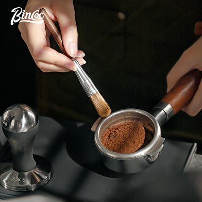 BINCOO Coffee Machine Cleaning Brush Coffee Grinder Cleaning Brush Bar Storage Cleaning Accessories