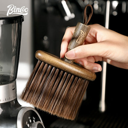 BINCOO Coffee Machine Cleaning Brush Coffee Grinder Cleaning Brush Bar Storage Cleaning Accessories