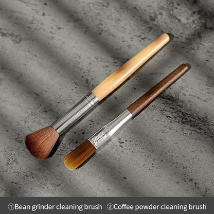 BINCOO Coffee Machine Cleaning Brush Coffee Grinder Cleaning Brush Bar Storage Cleaning Accessories