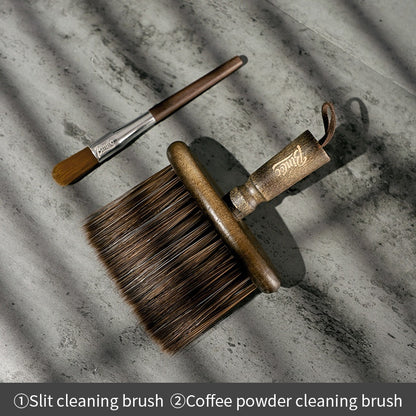BINCOO Coffee Machine Cleaning Brush Coffee Grinder Cleaning Brush Bar Storage Cleaning Accessories