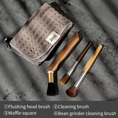 BINCOO Coffee Machine Cleaning Brush Coffee Grinder Cleaning Brush Bar Storage Cleaning Accessories