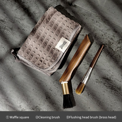 BINCOO Coffee Machine Cleaning Brush Coffee Grinder Cleaning Brush Bar Storage Cleaning Accessories