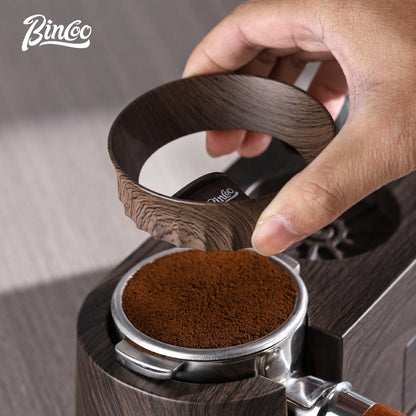 BINCOO Coffee Press Holder Cloth Powder Dispenser Set Coffee Machine Handle Filling Holder Coffee Storage Tools Complete Set 51MM/58MM