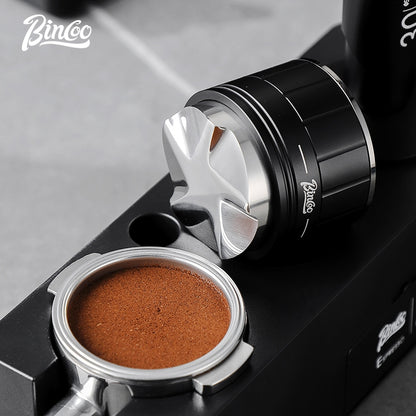 BINCOO Self-gravity Cloth Powder Distributor Adjustment-free Adaptive Coffee Powder Distributor Three Oars and Five Oars only for 58MM