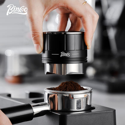 BINCOO Self-gravity Cloth Powder Distributor Adjustment-free Adaptive Coffee Powder Distributor Three Oars and Five Oars only for 58MM