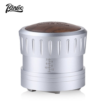 BINCOO Coffee Cloth Powder Press Hammer 2-in-1 Six-Pulp Cloth Powder Tamper Coffee Machine Appliances 58MM