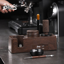 BINCOO Coffee Machine Handle Filling Press Base Powder Cloth Set Powder Press Hammer 3 Piece Set Coffee Machine Accessories 51MM/58MM