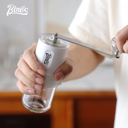 BINCOO Coffee Bean Grinder Hanging Ear Filter Hand Punch Pot Sharing Pot Set Mini Home Coffee Utensils Set 600ML