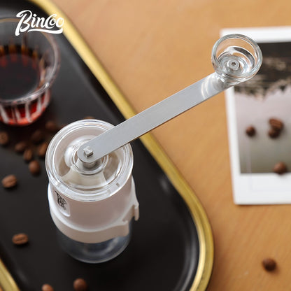 BINCOO Coffee Bean Grinder Hanging Ear Filter Hand Punch Pot Sharing Pot Set Mini Home Coffee Utensils Set 600ML