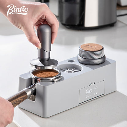 Bincoo Coffee Powder Hammer Fabric Powder Dispenser Coffee Storage Base Set 30 Pounds 51/58mm Coffee Utensils