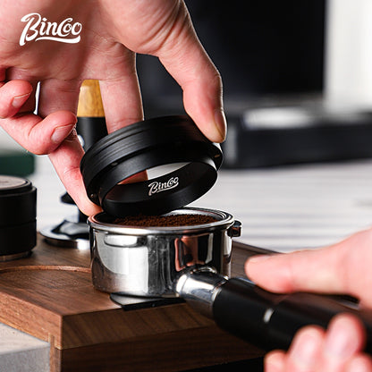 BINCOO Coffee Magnetic Powder Receiving Ring Grinder Espresso Machine Handle Anti-flying Powder Catcher 51MM/58MM