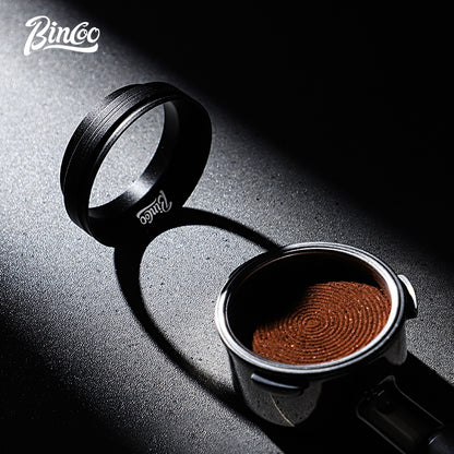 BINCOO Coffee Magnetic Powder Receiving Ring Grinder Espresso Machine Handle Anti-flying Powder Catcher 51MM/58MM
