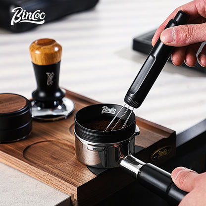 BINCOO Coffee Magnetic Powder Receiving Ring Grinder Espresso Machine Handle Anti-flying Powder Catcher 51MM/58MM
