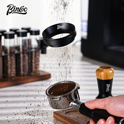 BINCOO Coffee Magnetic Powder Receiving Ring Grinder Espresso Machine Handle Anti-flying Powder Catcher 51MM/58MM
