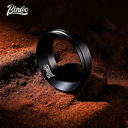 BINCOO Coffee Magnetic Powder Receiving Ring Grinder Espresso Machine Handle Anti-flying Powder Catcher 51MM/58MM