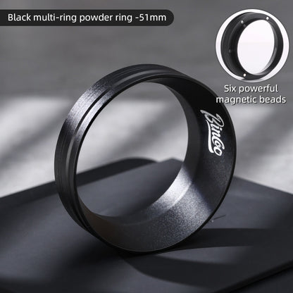 BINCOO Coffee Magnetic Powder Receiving Ring Grinder Espresso Machine Handle Anti-flying Powder Catcher 51MM/58MM