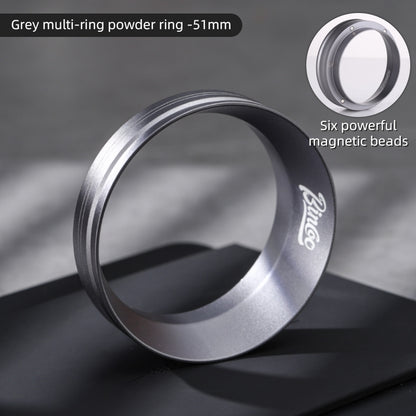 BINCOO Coffee Magnetic Powder Receiving Ring Grinder Espresso Machine Handle Anti-flying Powder Catcher 51MM/58MM