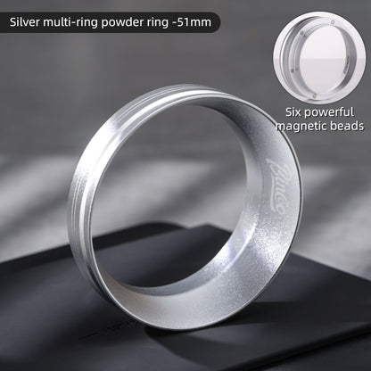 BINCOO Coffee Magnetic Powder Receiving Ring Grinder Espresso Machine Handle Anti-flying Powder Catcher 51MM/58MM