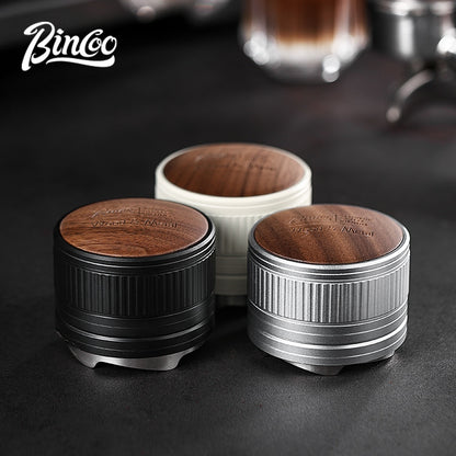 BINCOO 51MM/58MM Coffee Distributor Adjusting Cloth Powder Dispenser Italian Coffee Cloth Press Tamper Coffee Machine Accessories 51MM/58MM
