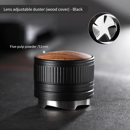 BINCOO 51MM/58MM Coffee Distributor Adjusting Cloth Powder Dispenser Italian Coffee Cloth Press Tamper Coffee Machine Accessories 51MM/58MM