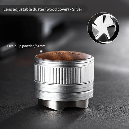 BINCOO 51MM/58MM Coffee Distributor Adjusting Cloth Powder Dispenser Italian Coffee Cloth Press Tamper Coffee Machine Accessories 51MM/58MM