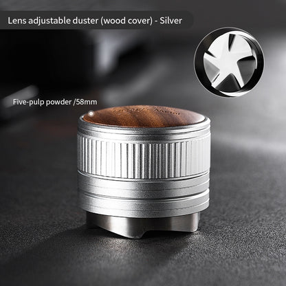 BINCOO 51MM/58MM Coffee Distributor Adjusting Cloth Powder Dispenser Italian Coffee Cloth Press Tamper Coffee Machine Accessories 51MM/58MM