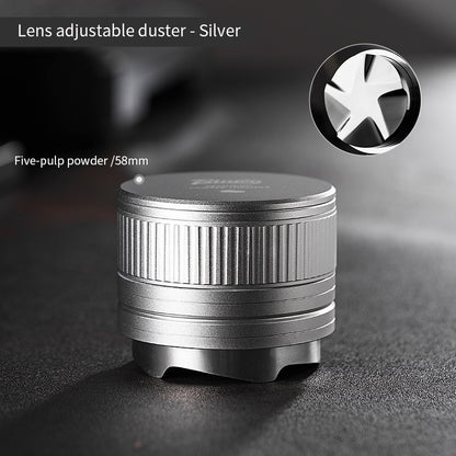 BINCOO 51MM/58MM Coffee Distributor Adjusting Cloth Powder Dispenser Italian Coffee Cloth Press Tamper Coffee Machine Accessories 51MM/58MM