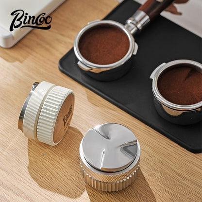Bincoo 51/58mm Coffee Distributor Coffee Cloth Powder Dispenser Powder Press Coffee Handle Filling Tool Coffee Utensils 51/58mm