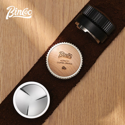 Bincoo 51/58mm Coffee Distributor Coffee Cloth Powder Dispenser Powder Press Coffee Handle Filling Tool Coffee Utensils 51/58mm