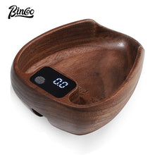Bincoo Mini Electronic Scale Bean Plate Walnut Coffee Bean Scale Bean Dish Electronic Scale Coffee Utensils