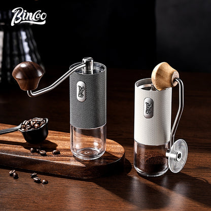 Bincoo Manual Coffee Grinder Small Coffee Bean Grinder Steel Core Coffee Utensils Household