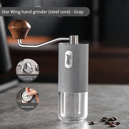 Bincoo Manual Coffee Grinder Small Coffee Bean Grinder Steel Core Coffee Utensils Household