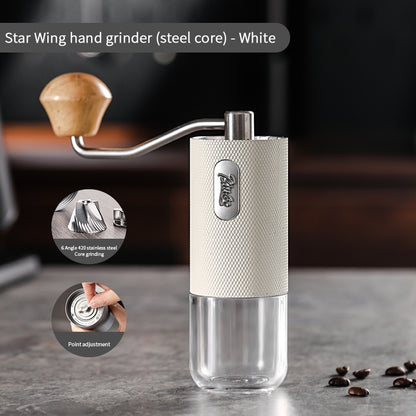 Bincoo Manual Coffee Grinder Small Coffee Bean Grinder Steel Core Coffee Utensils Household